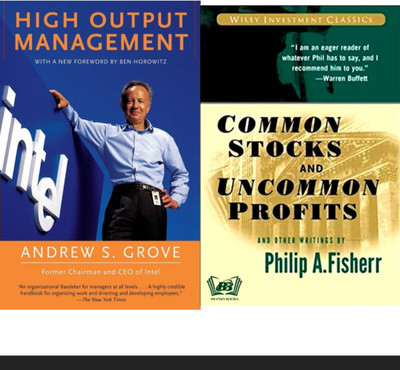 High output management+common stocks for uncommon profit(Paperback, ANDREW S. GROVE)