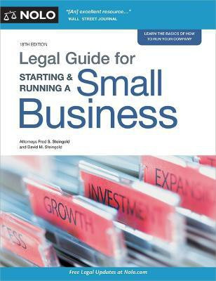 Legal Guide for Starting & Running a Small Business(English, Paperback, Fishman Stephen)