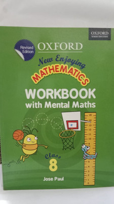 New Enjoying Mathematics Workbook With Mental Maths_Class 8(Paperback, OXFORD PUBLISHER)