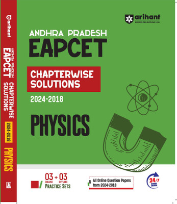 Arihant Andhra Pradesh EAPCET Chapterwise Solutions for Physics | With 3 Online & 3 Offline Practice Sets, All Online Question Papers from 2024-2018, and 24/7 Doubt Solver(Paperback, TBH Team)