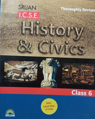 Srijan icse history and civics class 6(Paperback, Chandana sarkar)