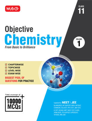MTG Objective Chemistry Volume-1 For NEET, JEE & Other Engineering Entrances | Coverage of 10000+ MCQs Chapter-wise Topic-wise Level-wise Exam-wise | Latest Edition 2025-26(Paperback, MTG Editorial Board)