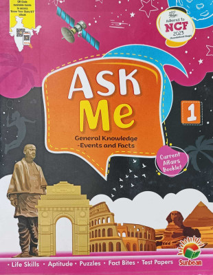 ASK ME GENERAL KNOWLEDGEEVENTS AND FACTS CLASS 1(kolkata, SUNBEAM PUBLISHERS PVT.LTD.)