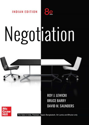 Negotiation | 8th Edition(Paperback, Roy J. Lewicki, David M. Saunders)