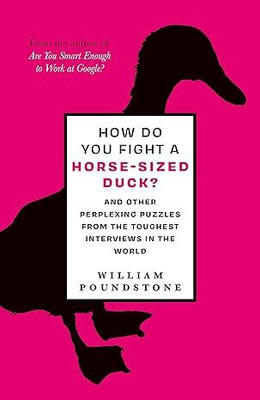 HOW DO YOU FIGHT A HORSE SIZED DUCK(Paperback, POUNDSTONE, WILLIAM)