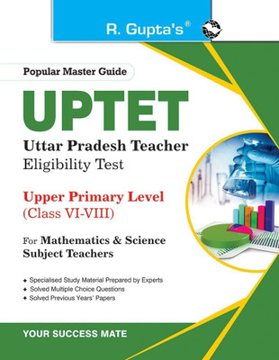 UP-TET: Paper-II Upper Primary Level for Math & Science Teachers Exam Guide(English, Paperback, RPH Editorial Board)