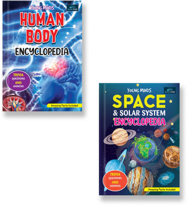Young Minds Encyclopedia - Set of 2 Books - Space and Human Body Encyclopedia For Kids(Paperback, BOOKFORD PUBLICATIONS PVT. LTD.)
