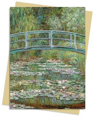 Claude Monet: Bridge over a Pond of Water Lilies Greeting Card Pack(English, Cards, unknown)