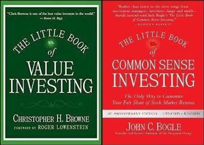 THE LITTLE BOOK OF VALUES INVESTING + THE LITTLE BOOK OF COMMON SENSE INVESTING(Paperback, CHRISTOPHERS H.BROWNE, JOHN C.BOGLE)