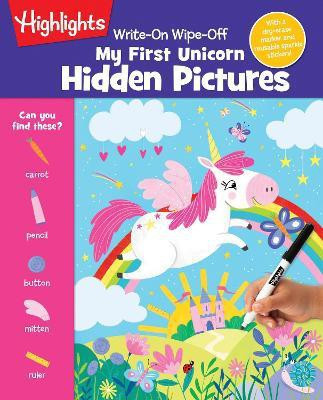 Write-On Wipe-Off My First Unicorn Hidden Pictures(English, Mixed media product, Highlights)