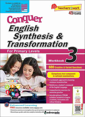 Conquer English Synthesis & Transformation Workbook 3(Soft Cover, Generic)
