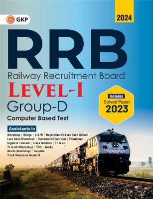 Rrb (Railway Recruitment Board) 2023 - Level I Group D (CBT)(English, Paperback, Garg Vinit)