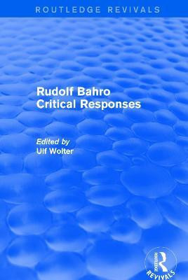 Rudolf Bahro Critical Responses(English, Paperback, unknown)