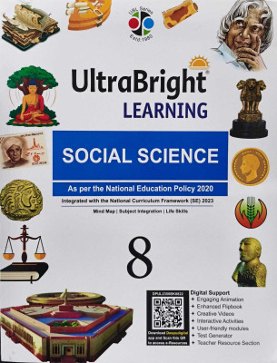 UltraBright LEARNING SOCIAL SCIENCE CLASS - 8 ( DEEPU PRAKASHAN )(Paperback, Anuradha Sarkar)
