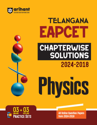 Ariahnt Telangana EAPCET Chapterwise Solutions 2024-2018 For Physics(English, Hardcover, unknown)