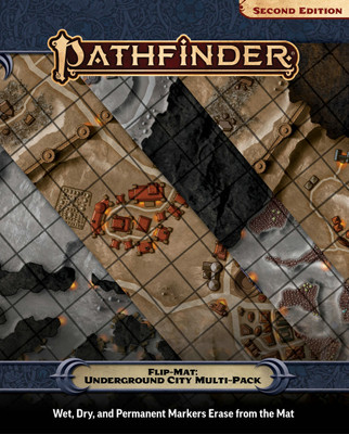 Pathfinder Flip-Mat: Underground City Multi-Pack(English, Paperback, Engle Jason)