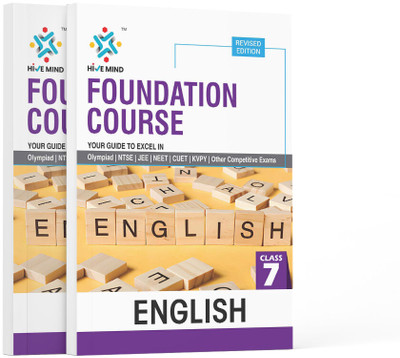 HIVE MIND FOUNDATION COURSE  - (ENGLISH ) CLASS-7-Your Companion to Crack NTSE-STSE-JEE-NEET Olympiad Exam and other Competitive Exams(Paperback, Student Advisor)