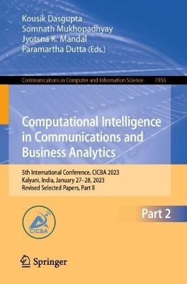 Computational Intelligence in Communications and Business Analytics(English, Paperback, unknown)