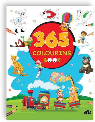 365 Colouring Book(English, Paperback, Rupa Publications India)