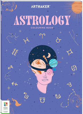 Art Maker Astrology Colouring Book(Paperback, Hinkler Books Pty Ltd)