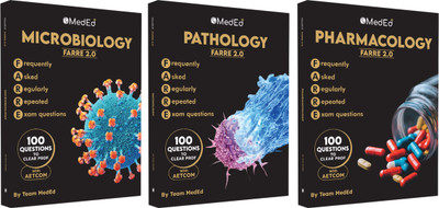 Pw Meded Farre 2.0 Microbiology, Pathology, Pharmacology Combo Set of(English, Hardcover, unknown)