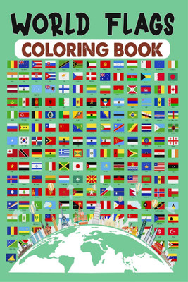 Word Flags Coloring Book  - Discover all Geography Country flags on the map for Kids and Adults(English, Paperback, Nikolas Norbert)