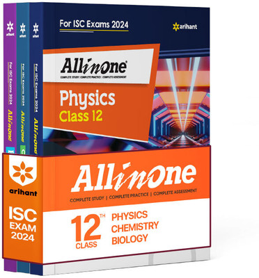 (Old Edition) Arihant All In One Class 12th Physics, Chemistry, Biology for ISC Exam�2024 (Set of 3 Books)(Paperback, Gitika Bhati , Rashmi Gupta, Keshav Mohan)