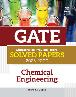GATE Chapterwise Previous Years Solved Papers (2023-2000) Chemical Engineering(English, Paperback, Nikhil Kr. Gupta)