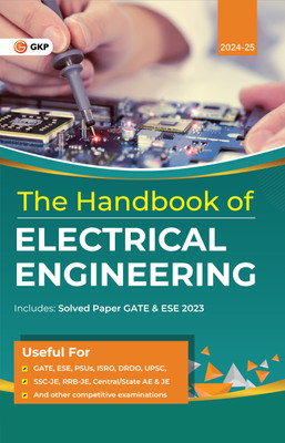 GKP Hand Book 2024 : Electrical Engineering including previous year solved papers of GATE and UPSC ESE 2023(Paperback, G.K. Publications (P) Ltd.)
