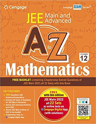 JEE Main And Advanced A To Z Mathematics - Class 12 - 2023(Paperback, Cengage India)