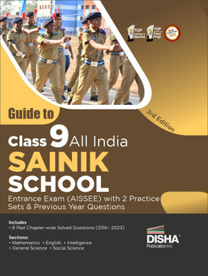 Guide to Class 9 All India Sainik School Entrance Exam (Aissee) with 2 Practice Sets & Previous Year Questions(English, Paperback, unknown)