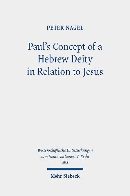 Paul's Concept of a Hebrew Deity in Relation to Jesus(English, Paperback, Nagel Peter)