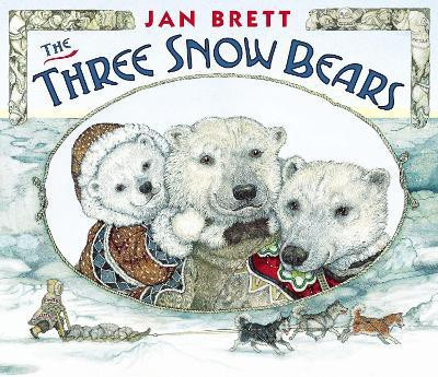 The Three Snow Bears (Oversized Lap Board Book)(English, Board book, Brett Jan)