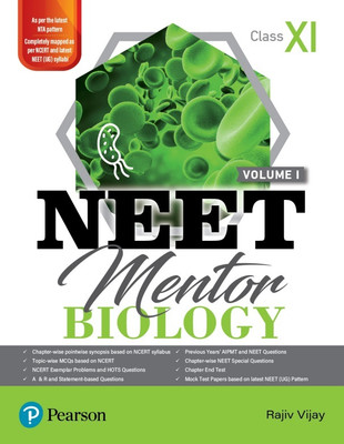 Volume I NEET Mentor Biology Class XI(Paperback, Rajiv Vijay)