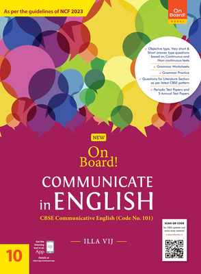 On Board! On Board Communicate in English For Class 10 By Ratna Sagar(Paperback, Illa Vij)