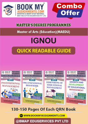 IGNOU MES41 MES42 MES43 MES44 Study Guide-Quick Readable Notes for Success- MAEDU In English-Our books use 80 GSM A4 paper for clear, sharp prints, perfect for students.(Paperback, BMA Publication) IGNOU MES41 MES42 MES43 MES44 Study Guide-Quick Readable Notes for Success- MAEDU In English-Our books use 80 GSM A4 paper for clear, sharp prints, perfect for students.(Paperback, BMA Publication)