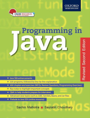 Programming in Java Second Edition(English, Paperback, Sachin Malhotra, Saurab Choudhary)
