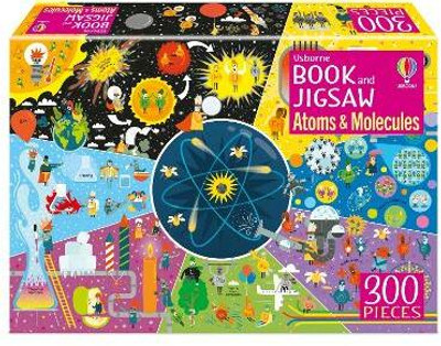 Usborne Book and Jigsaw Atoms and Molecules(English, Paperback, Dickins Rosie)