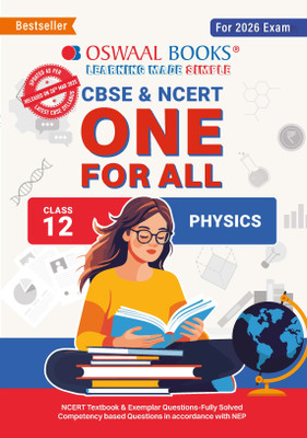 CBSE & NCERT One for All Class 12 Physics | For 2026 Exam(Paperback, Oswaal Editorial Board)