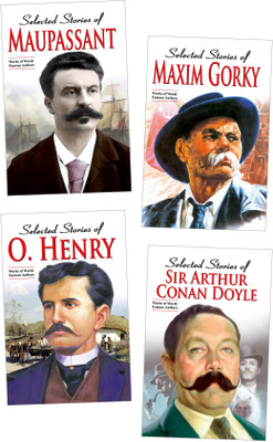 Selected Stories of Maupassant, Maxim Gorky, O. Henry, Sir Arthur Conan Doyle | Set of 4 Books(Paperback, Pinwheel Books)