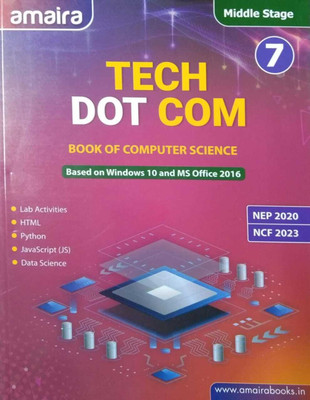 TECH DOT COM BOOK COMPUTER SCIENCE CLASS 7(Paperback, Preeti vasudeva)