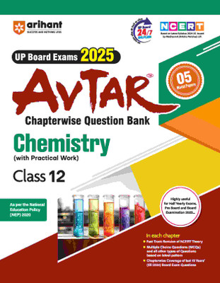 AVTAR for UP Board Exams 2025 Chapterwise Question Bank Chemistry Class 12(Paperback, Er. Abhishek Kumar Gupta, Shalini Singh)