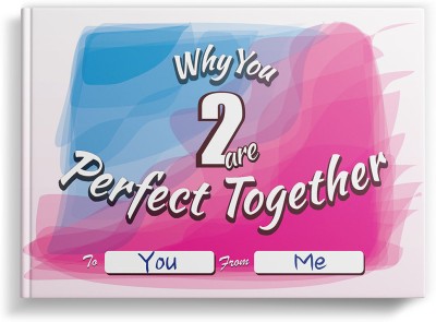 Why We're Perfect Together | Fill-in-the-blank Gift Journal for Couples | Occasions: Just Because, Wedding & Couples Anniversaries, Valentines Day | SoulScripted Books(Hardcover, SoulScripted Books)