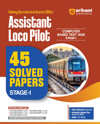 Assistant Loco Pilot Solved Papers (35) (Editioniii)(English, Hardcover, unknown)