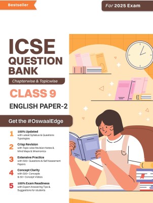 Oswaal Icse Question Bank Solved Papers | Class 9 | English-II(English, Paperback, unknown)