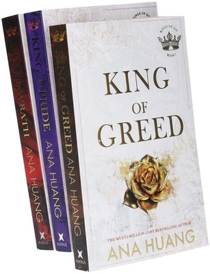 Ana Huang King of Sin Series 3 Books Collection Set (King of Wrath, King of Pride, King of Greed)(Paperback, Ana Huang)