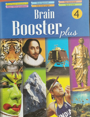Brain Booster Plus Class 4(Paperback, Swati Mehrotra)