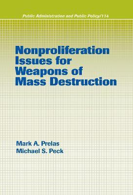 Nonproliferation Issues For Weapons of Mass Destruction(English, Hardcover, Prelas Mark A.)