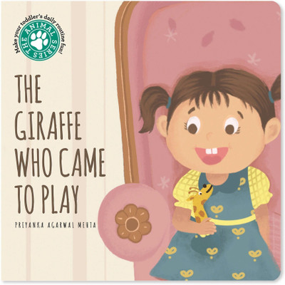 The Giraffe Who Came to Play - Board Book for Babies on New Experiences by SAM & MI | A Short Comfort Story Book on Toddlers' Daily Routine to Encourage Parent-Child Bonding | Up to 4 Years(English, Hardcover, Agarwal Mehta Priyanka)