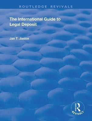 The International Guide to Legal Deposit(English, Hardcover, Jasion Jan T.)